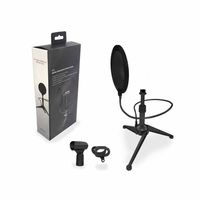 ST-5 Adjustable Foldable Desktop Table Holder Microphone Tripod Stand Mount